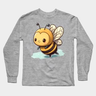 A Bee over the Sea Long Sleeve T-Shirt